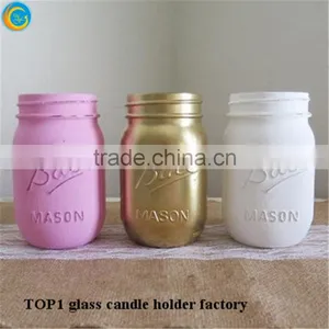 Purple Mason Jars Can as for Vase thumbnail-3