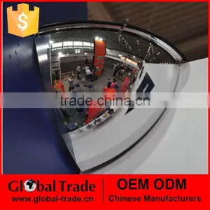 162680 Top Quality Security Acrylic Mirror Convex Mirror Indoor Safety Convex Mirror Quarter Dome Mirror thumbnail-1