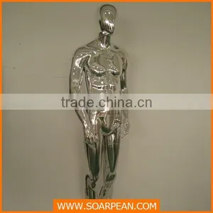 New Products Fiberglass Male Gold Mannequin thumbnail-2
