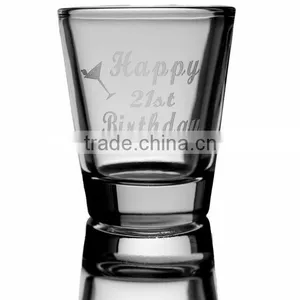 2oz Happy Shot Glass,wine Glass thumbnail-1