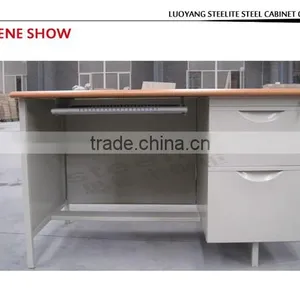 New Modern Steel Office Meijer Computer Desk thumbnail-6