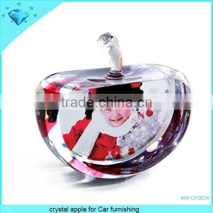 Crystal Apple for Car Furnishing thumbnail-1