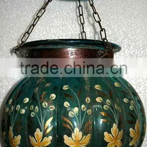 Antique Indian Glass Lamps/unique Decorative Lamps thumbnail-1