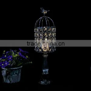 2015 New Metal Antique Diamond Lantern With Led thumbnail-2