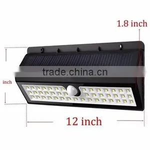 Solar Light, 44 LED Outdoor Wall Lamp, Wireless Motion Sensor Light for Patio, Yard, Garden With ON/AUTO/OFF thumbnail-3