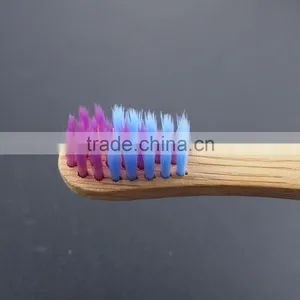 Eco Packing Custom Name Toothbrush Wholesale Child Bamboo Toothbrush thumbnail-3