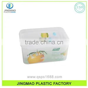 3PCS Hard Plastic Stackable Microwave Safe Food Container Set thumbnail-1
