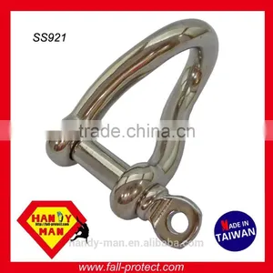 Stainless Steel 316 Screw Pin Twisted Shackle thumbnail-1