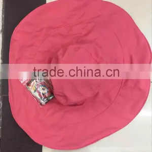 Women Large 18cm Brim Summer Beach Sun Hat thumbnail-2
