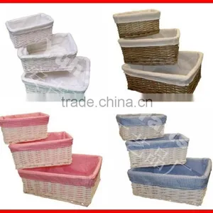 2015 Box Style Willow Basket Wholesale thumbnail-1
