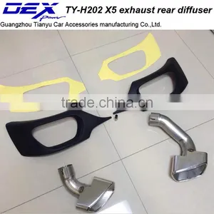 Factory Price High Quality Auto Parts PP B~MW X5 Exhaust Rear Diffuser thumbnail-1