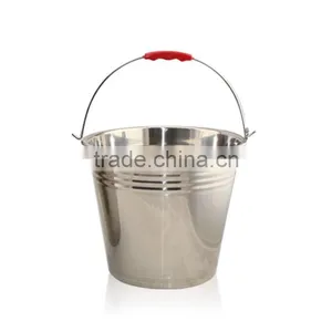 Wholesale Metal Bucket Stainless Steel Champagne Bucket With Lid thumbnail-4