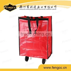 2016 New Style Promotional Outdoor Fitness Polyester Insulated Lunch Bag Cooler Bag thumbnail-2