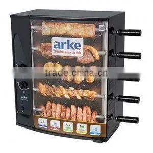 Rotary Gas Barbecue Kitchen Machine Skewer 5 Arke thumbnail-3