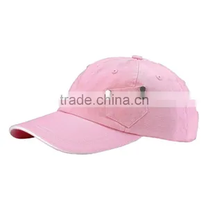 Blank Washed Denim Dad Cap And Lighter Pouch On The Side thumbnail-2