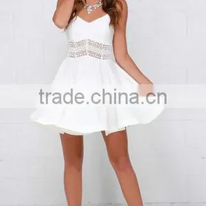 New Sexy Women Summer Sleeveless Casual Evening Party Cocktail Short Mini Dress thumbnail-1