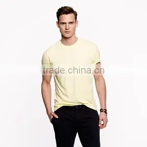 Men's Casual Cotton Plain T-shirt thumbnail-1