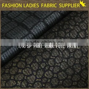 Latest Fashion Pants Foil Pante Roma for Trousers Wholesale Many Stocks Pante Roma Fabric thumbnail-6