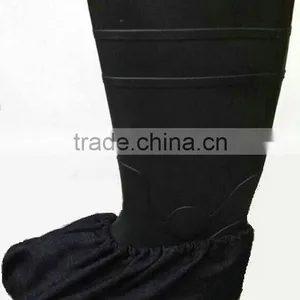 High Quality Dustproof Excellent Tensile Denim Fabric Medical Shoe Cover thumbnail-6