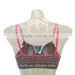 Printing Straps Seamless Top Kids Underwear Latest Design Girls Tube Top thumbnail-3