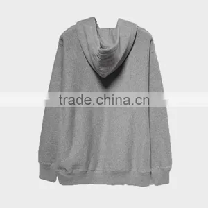 Men's Blank Hoodies Fleece Zipper Hoodies 2016 thumbnail-2