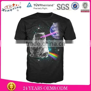 Wholesale Design Your Own Cheap 100 Polyester Custom Sublimation T Shirt thumbnail-1