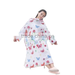 2016 Hot Sales 100% Polyester Slanket Made in China Adults tv Blanket thumbnail-2