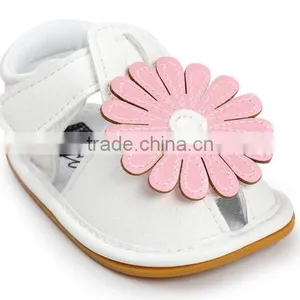 Sunflower Baby Summer Sandals, Baby Leather Sandals thumbnail-6