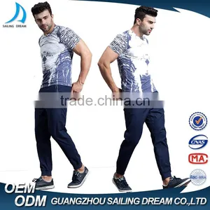 China Supplier Latest Design Cotton Wholesale New Fashion Harem Pants Men With Pockets thumbnail-2