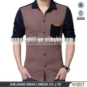 2017 New Arrival Stylish Men Corduroy Slim Fit Casual Shirt thumbnail-1