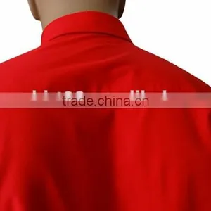2016 Custom Huawei Logo Men Red Color Uniform , Men Work Shirt thumbnail-5