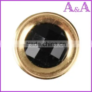 Classic Pretty Jeans Button With Black Stone thumbnail-3