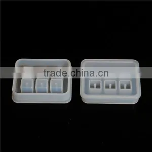 Custom Rectangle White Silicone Resin Mold thumbnail-1