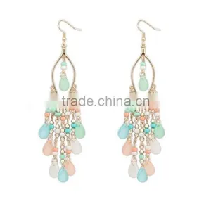 Bohemia Fashion Beads Tassels Earring thumbnail-2
