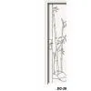 PVC Paint-free Wooden Door DC-297 thumbnail-1