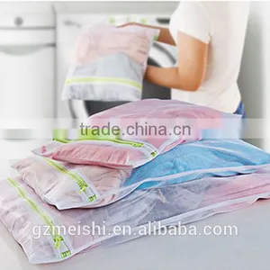 Cheap Polyester Embroidery Mesh Laundry Bag With Handles thumbnail-1