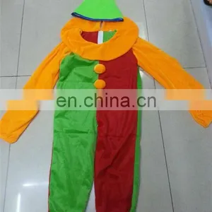 TZ8140-2 Colorful Carnival Kids Clown Costume , Carnival Costume thumbnail-1