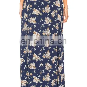 Latest Hawaian High Waist Skirt Crop Top Images thumbnail-4