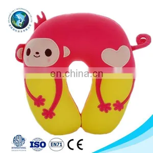 Personalized Travel Animal Neck Pillow Custom Cute Plush Giraffe Toy Soft Funny Neck Pillow thumbnail-4