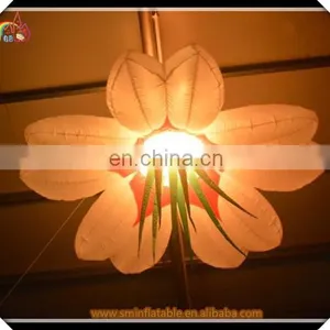 Manufacturer Price Inflatable Wedding Decoration Flower Chain LED Light Flower Hanging On Sale thumbnail-3