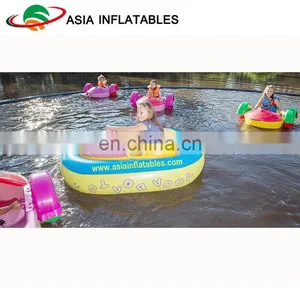 Kids Water Park Inflatable Electric Bumper Boat Equipment thumbnail-1