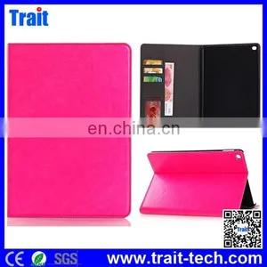 Crazy Horse Pattern Oil Buffed Leather Style Cover Case With Card Slots for IPad Air 2 thumbnail-1