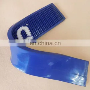 Promotional Blue Color Embossed Pvc Bar Mat Shot thumbnail-6