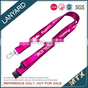 Custom Double Layers Satin Lanyard thumbnail-2