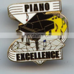 Soft Enamel Piano Brooches & Badge thumbnail-1