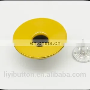 Open Cap Screw Spray Yellow Oil Button, Wholesales Button Down Shirts thumbnail-1
