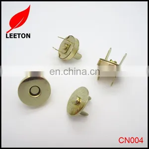 Factory Supply 14mm Gold Magnetic Snap Button for Handbag thumbnail-5