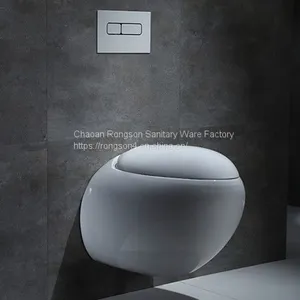 Wall Hung Toilet Fittings With Bidet Sanitary Ware thumbnail-3