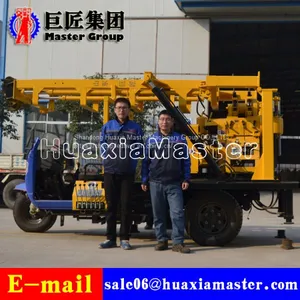 XYC-200A High Quality Diesel Engine Tricycle Mountain Water Well Drilling Rig thumbnail-5