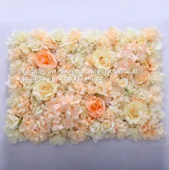 2018 China Factory the Best Design Artificial Flower Rose Wall thumbnail-1